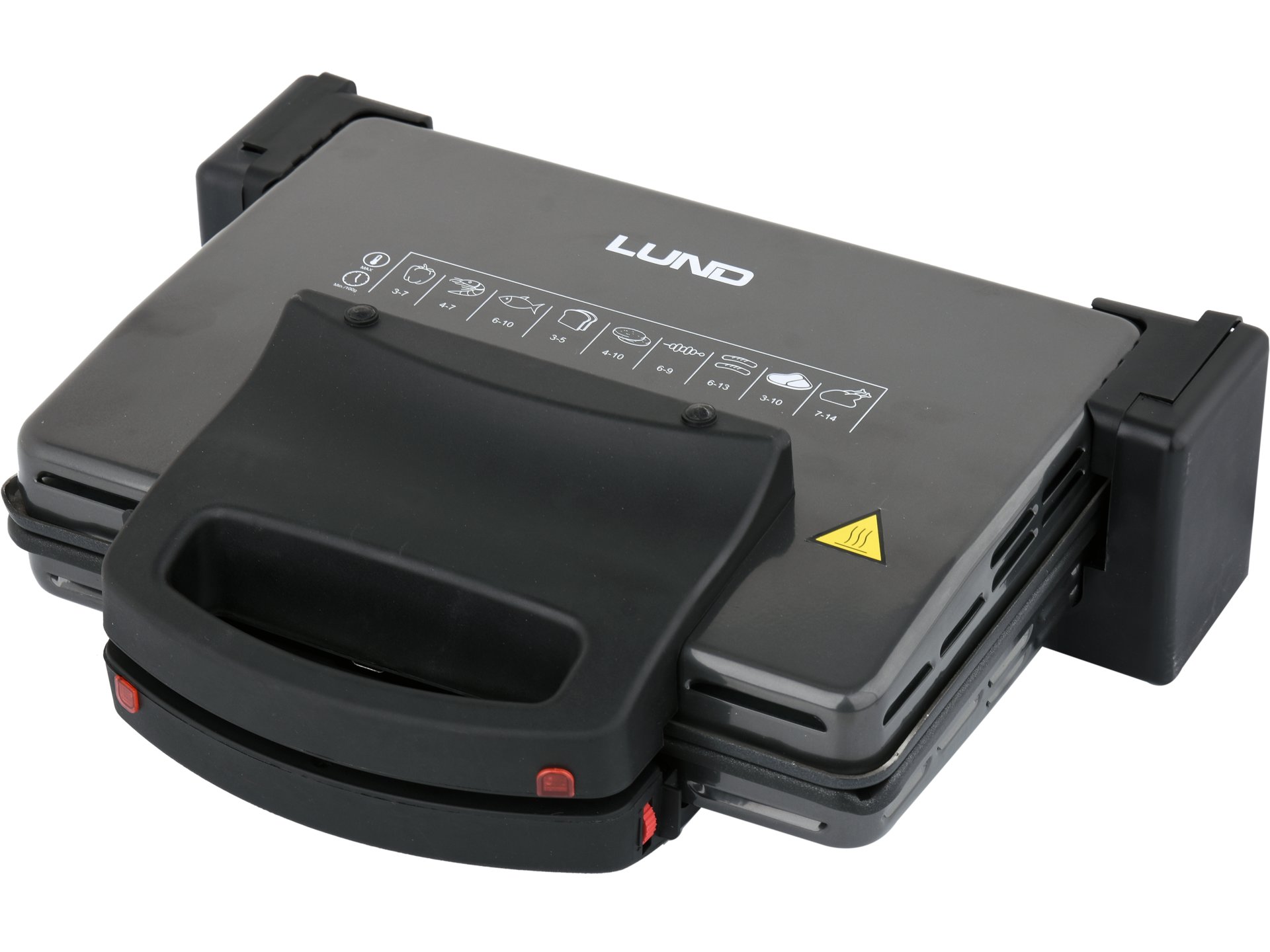 Gratar electric 2000w, 33x24cm, Lund - 67456