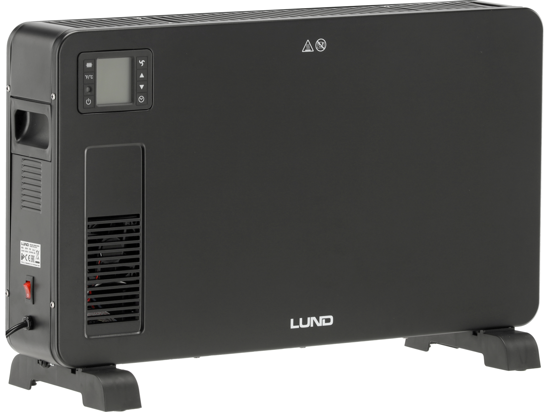 Convector electric cu telecomanda, 2300w lcd, Lund - 68652