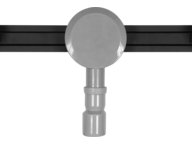 Rigola dus ''slim black'', 90 cm, Fala - 71639