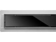 Rigola dus sticla neagra 90cm, wet&dry, Fala - 75389