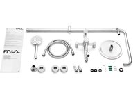 Coloana dus otel inoxidabil ''steely 2'', Fala - 75663