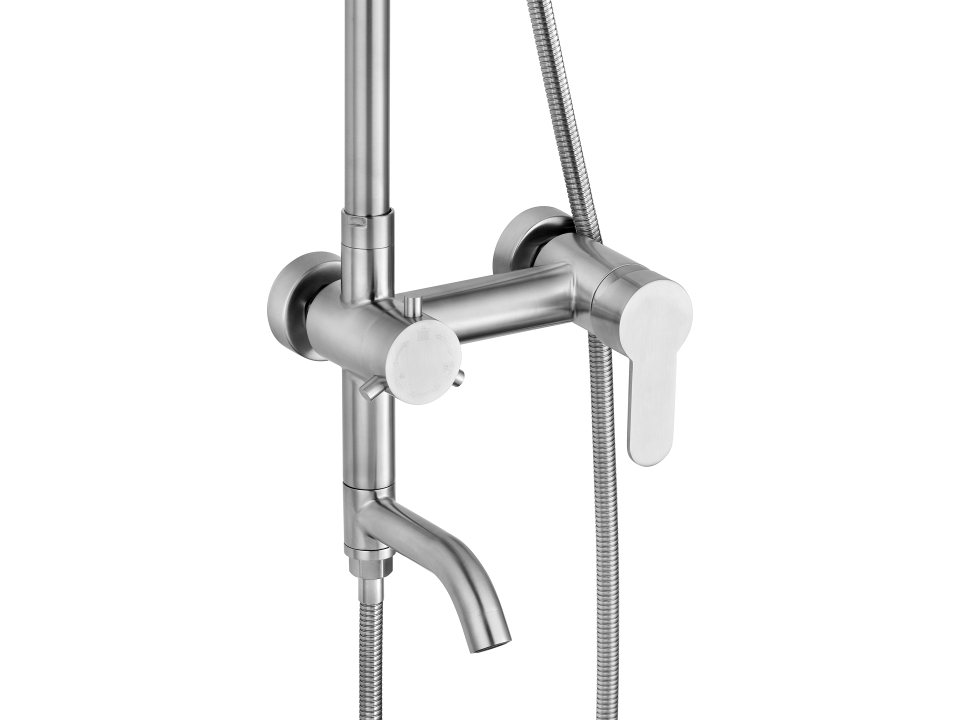 Coloana dus otel inoxidabil ''steely 3'', Fala - 75664