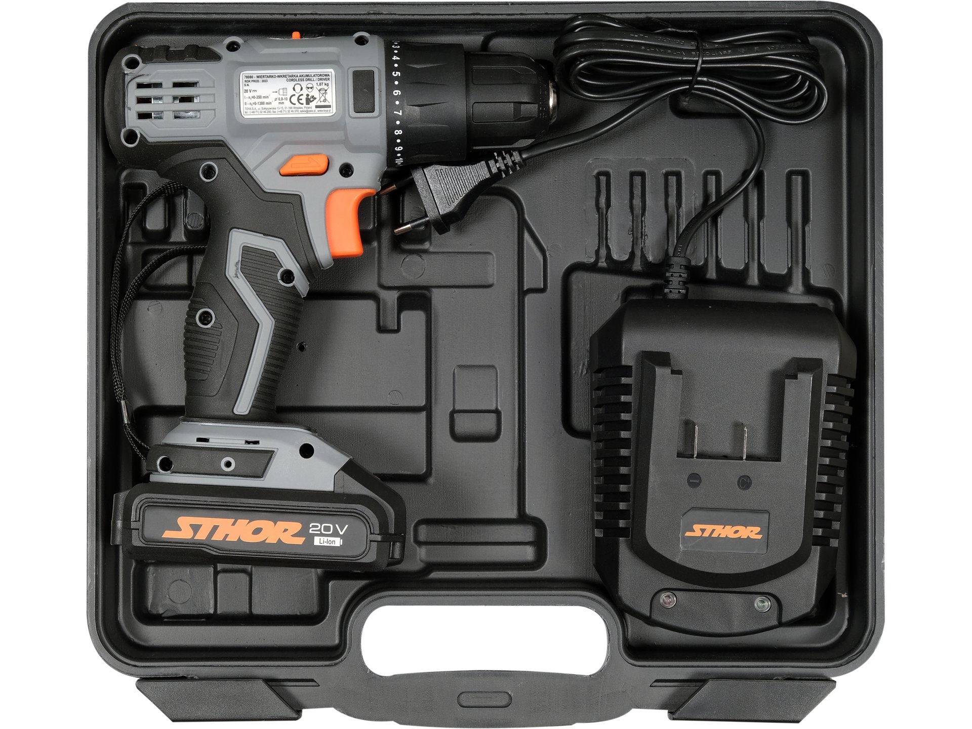 Autofiletanta sthor 20v, 26nm, 1x2ah, Sthor - 78081