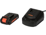 Set sthor 20v autofiletanta 26nm, polizor unghiular 125mm, incarcator si acumulator 2ah, Sthor - 78097