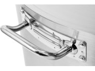 Oala medie cu capac 45x36cm, 57.3l, Yato - YG-00028