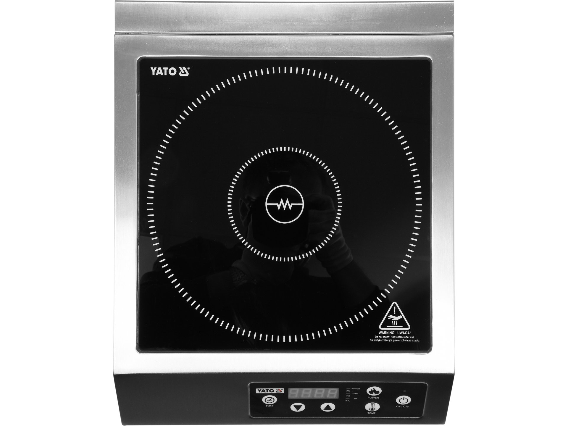 Plita cu inductie 3500w, reglare digitala, Yato - YG-04701