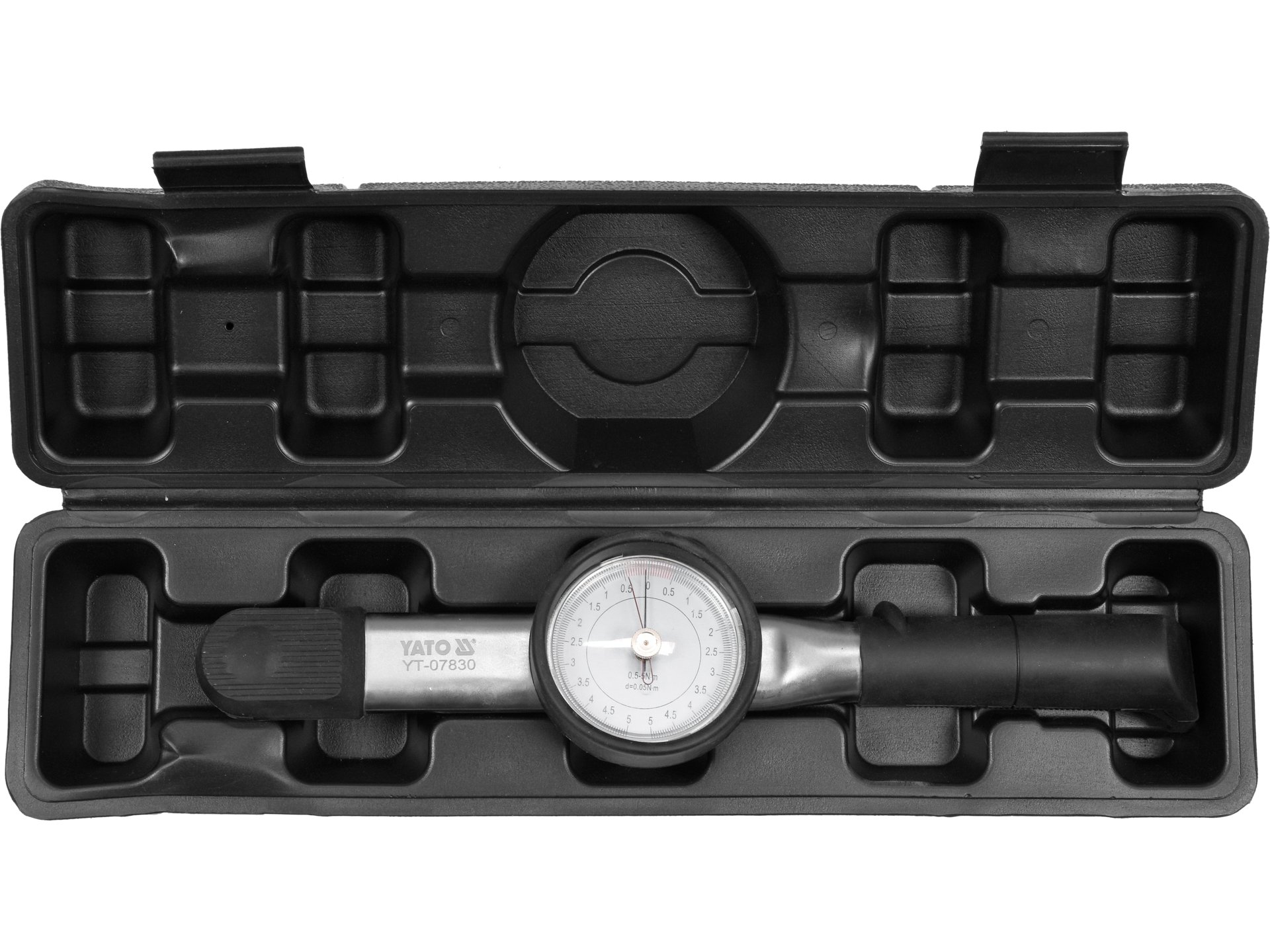 Cheie dinamometrica cu ceas, 1/4'', 0-5nm, Yato - YT-07830