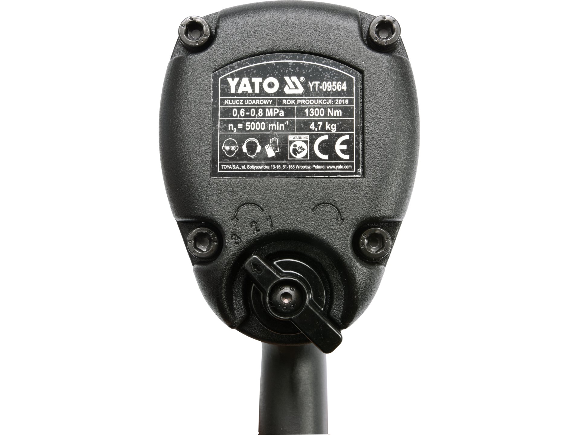 Pistol pneumatic 3/4'', 1300nm, Yato - YT-09564