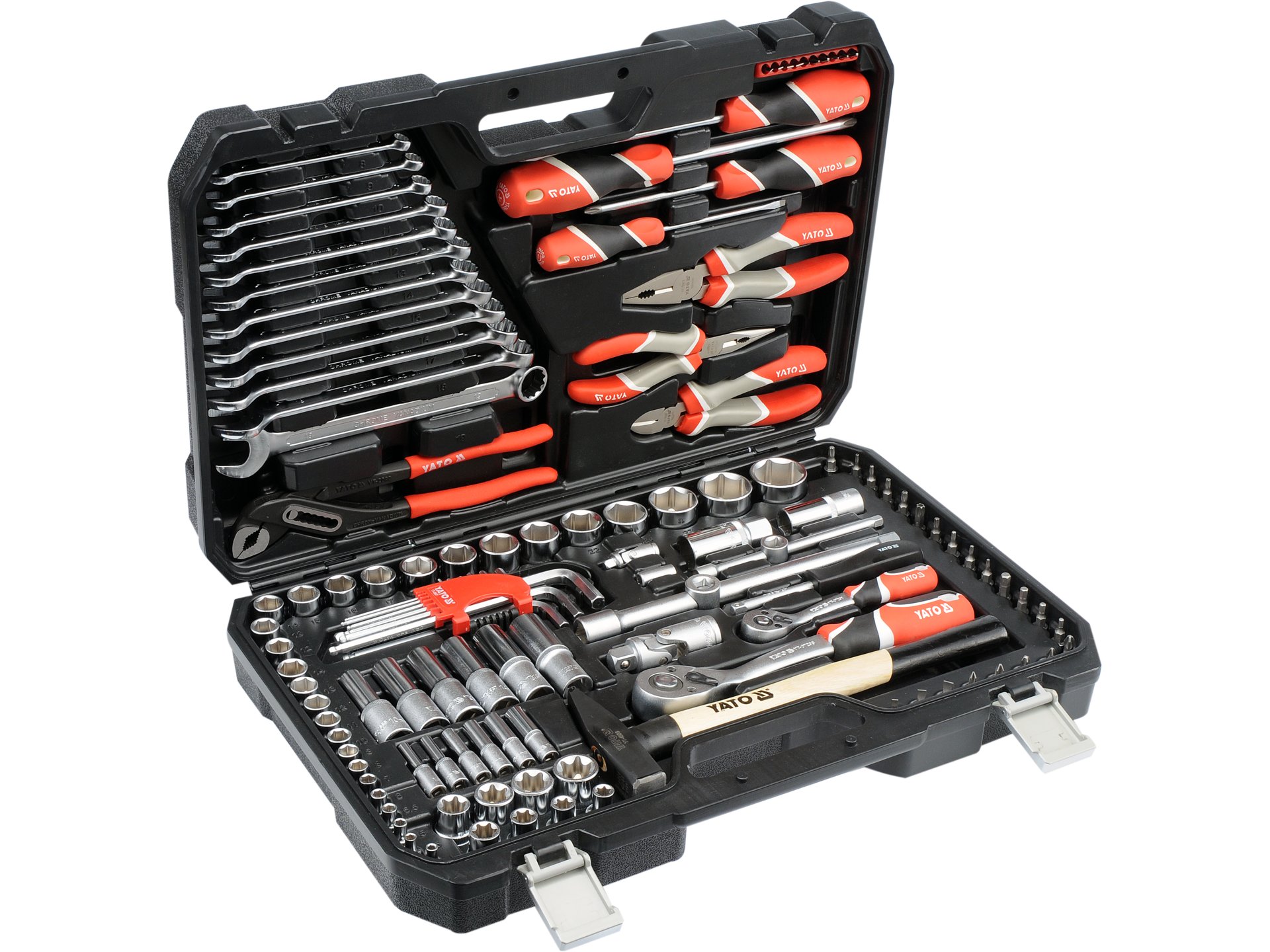 Trusa tubulare, chei combinate, antrenor, 122 piese, Yato - YT-38901