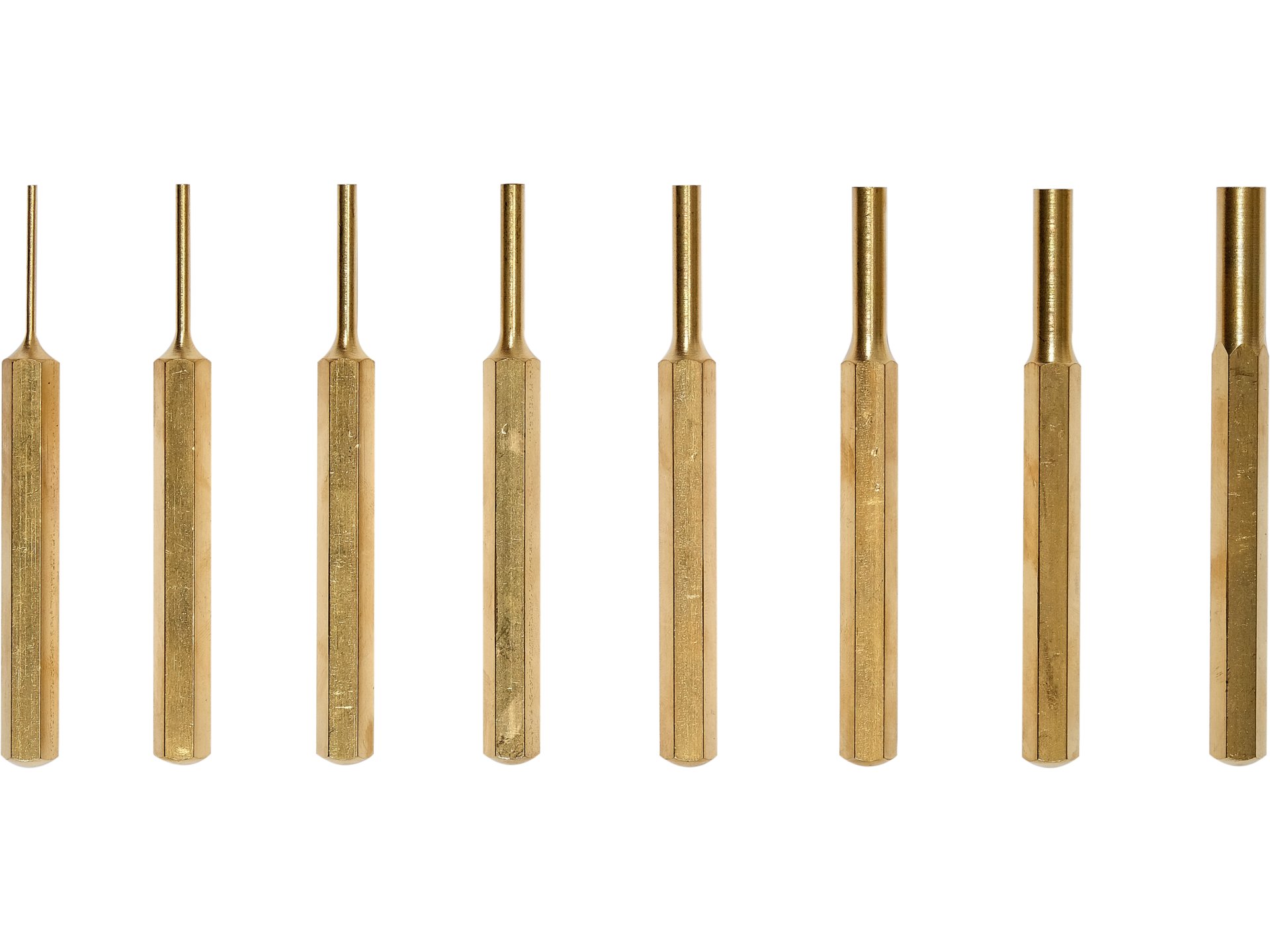 BRASS PUNCH DRIVE PIN SET 8PCS [1]