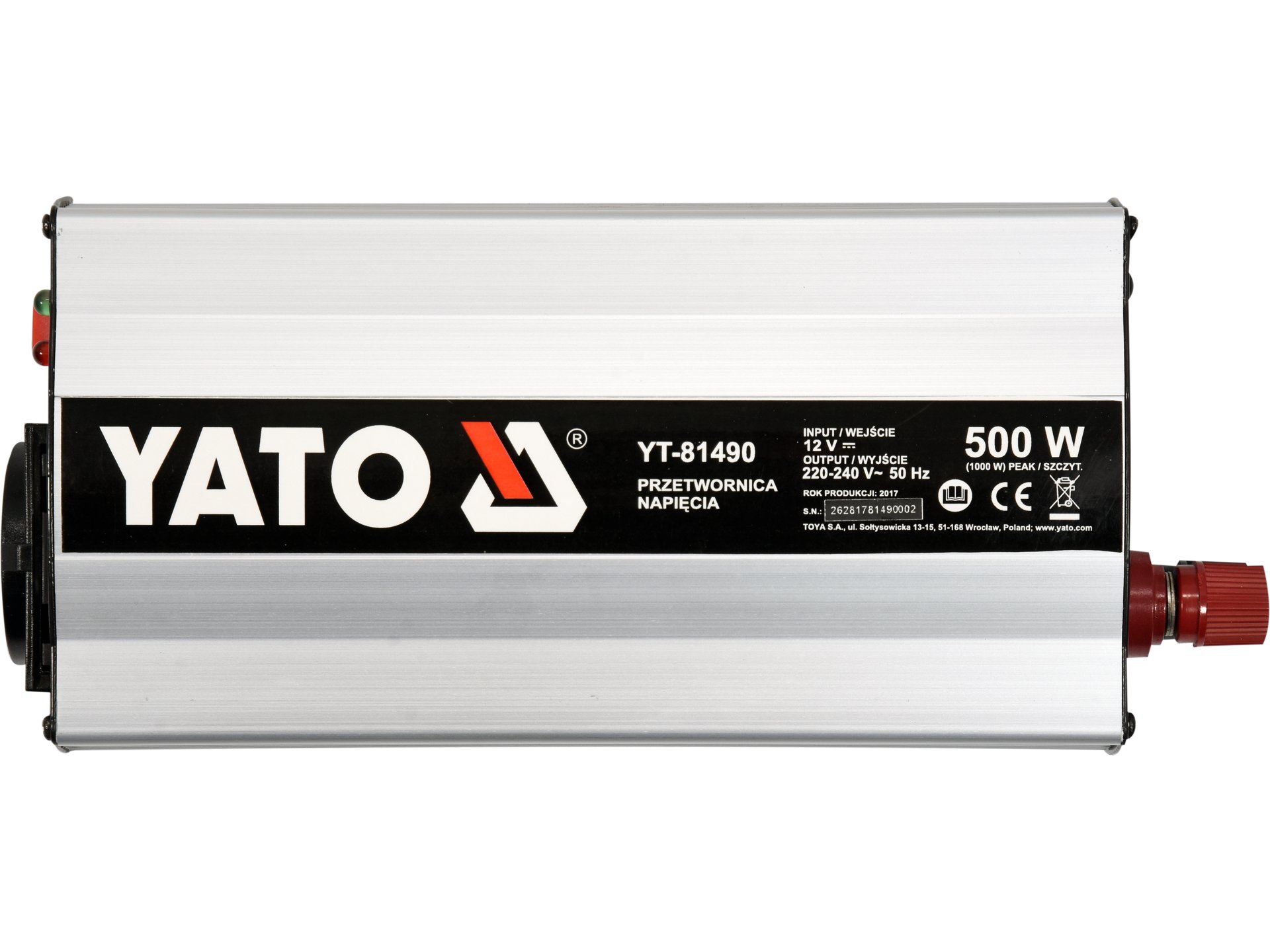 Invertor tensiune, 500w, Yato - YT-81490