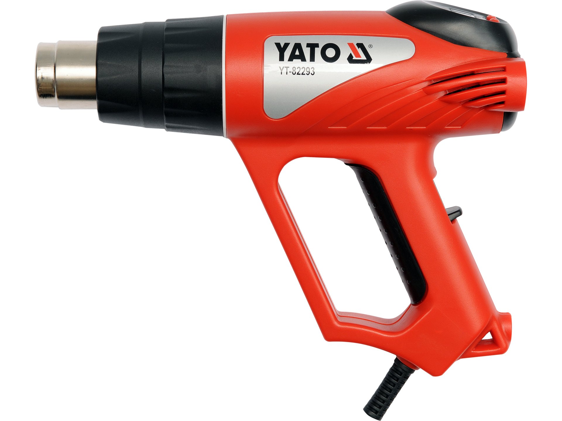 Pistol aer cald cu termostat digital + accesorii, Yato - YT-82293