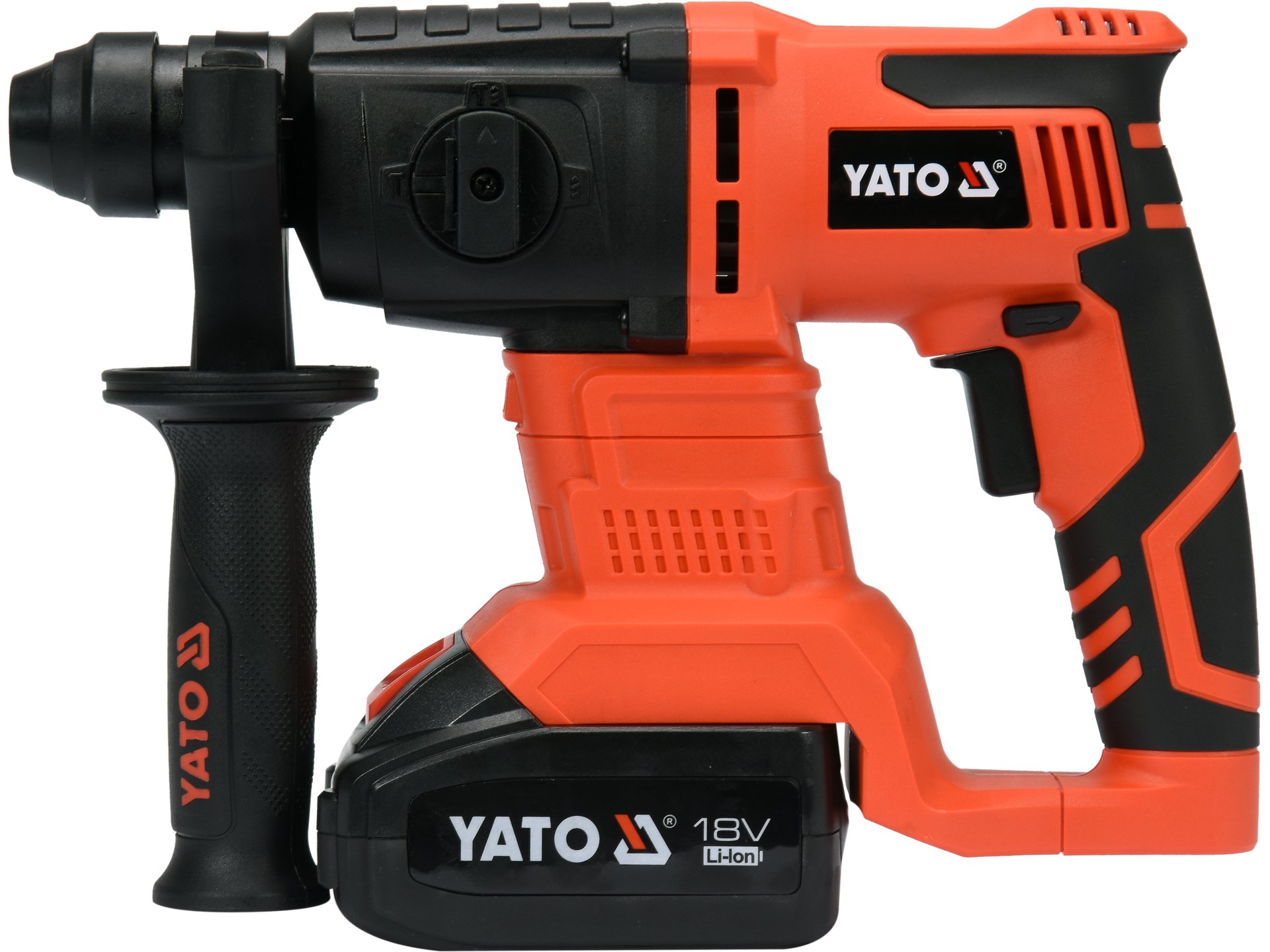 Ciocan rotopercutor cu acumulator, sds+, 18v, 2j, 1x3ah, Yato - YT-82770