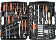 Trusa tubulare 1/2''-1/4'', 122 piese, Sthor - 58690