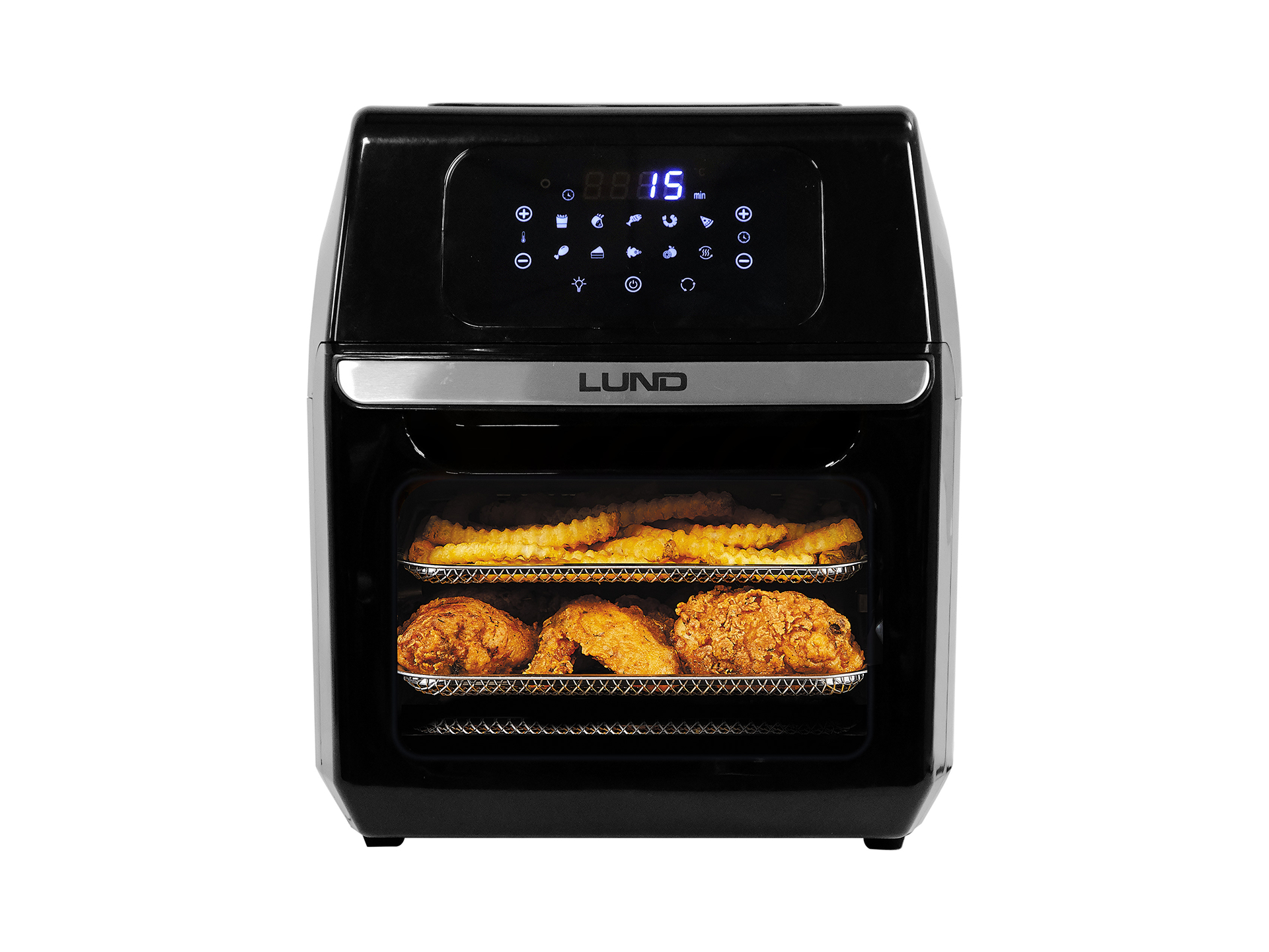 Friteuza cu aer cald, 12l, 1800w, Lund - 67590