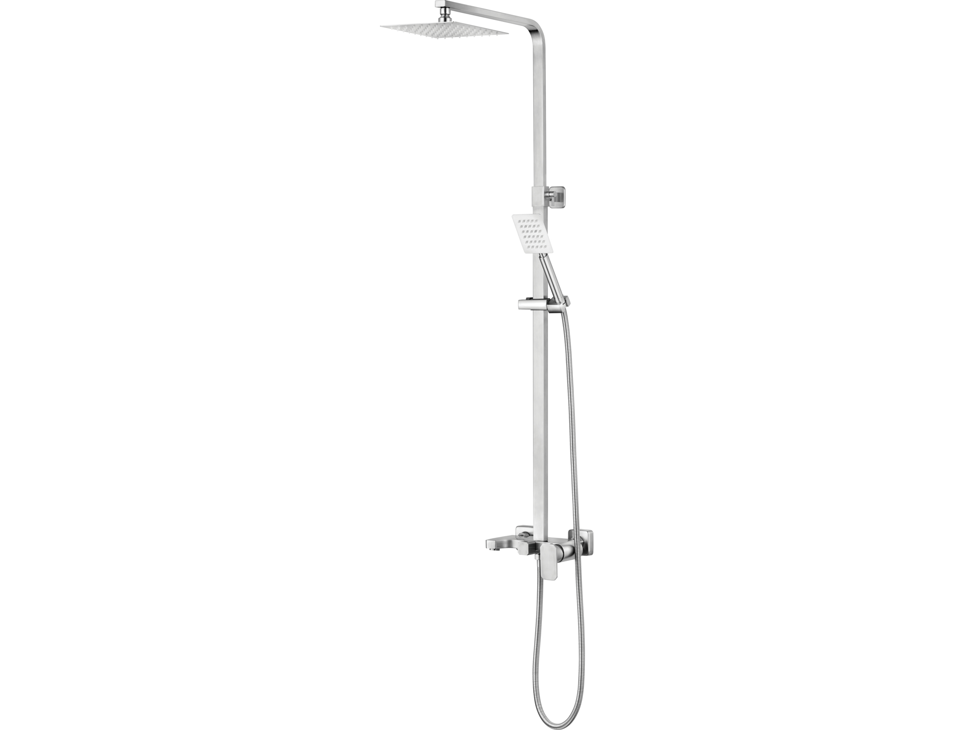 Coloana dus, otel inoxidabil, steely 4, Fala - 75665