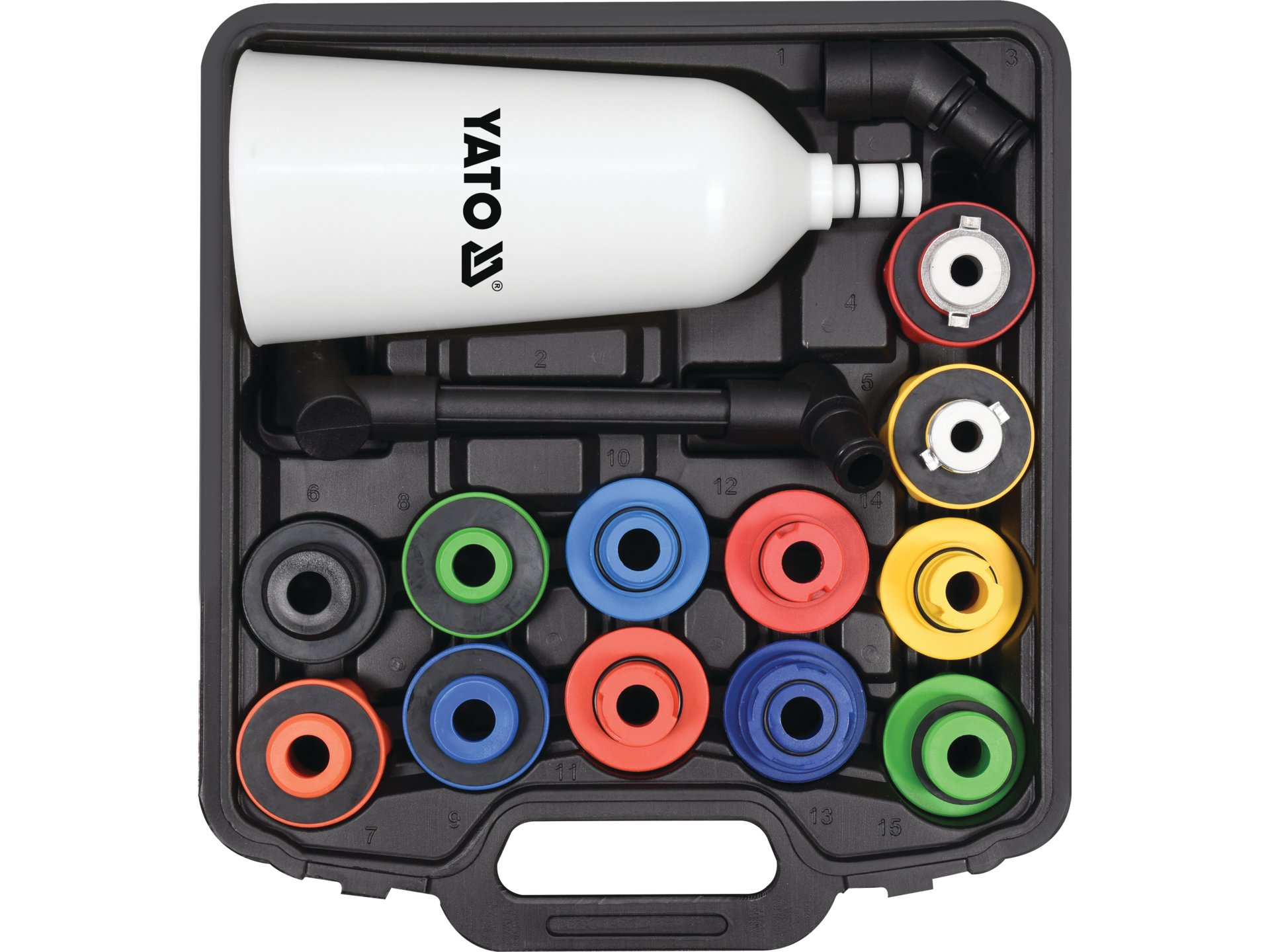 Set completare ulei, 15 piese, Yato - YT-06919