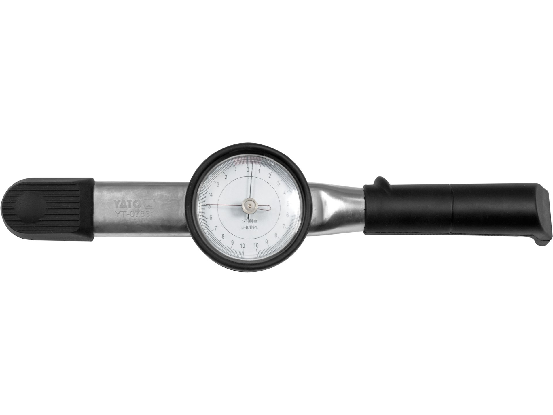 Cheie dinamometrica cu ceas 1/4'' 0-10nm, Yato - YT-07831