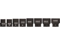 Set chei tubulare de impact hexagonale, 8 buc, Yato - YT-1115