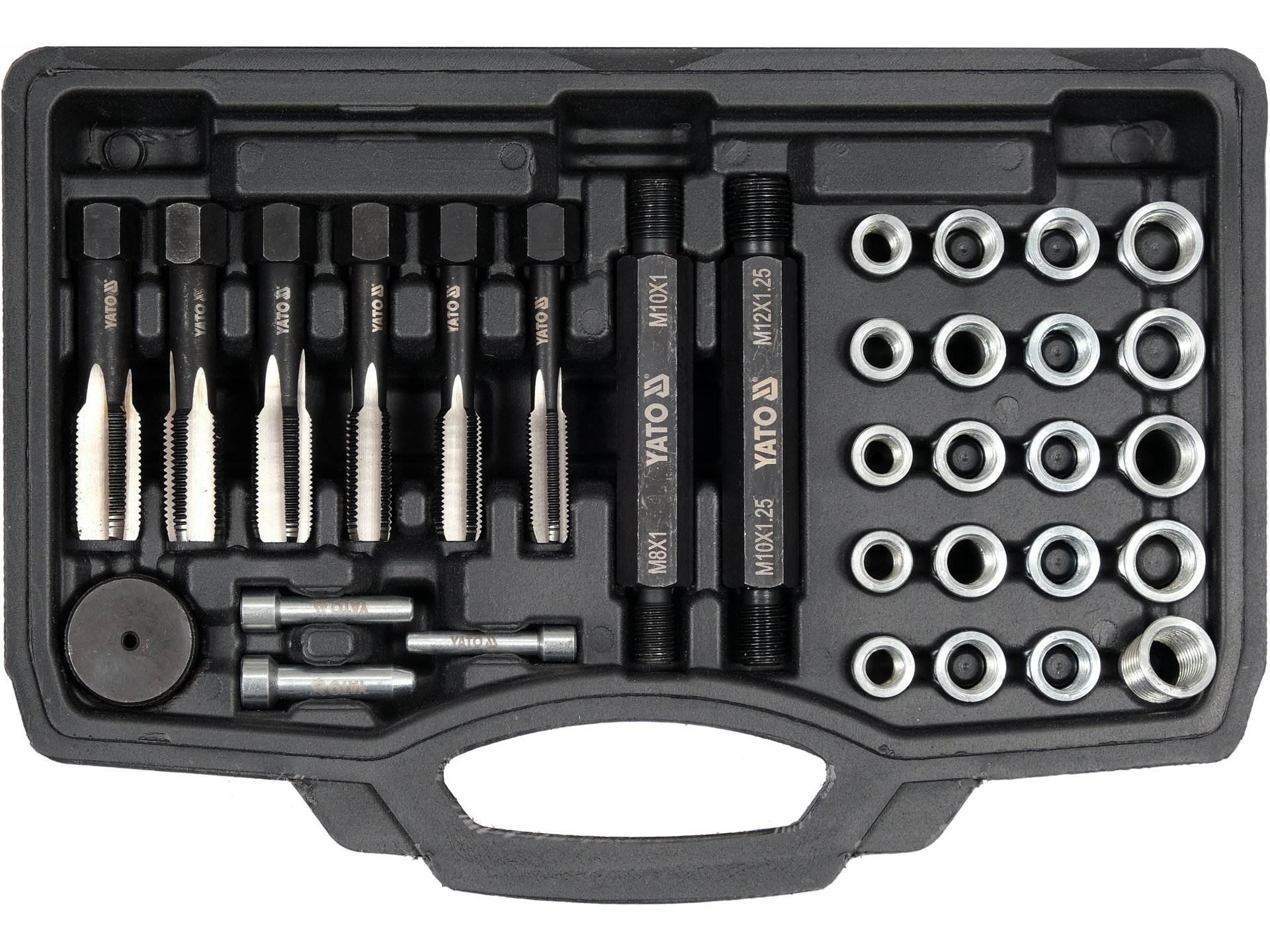 Kit pentru repararea filetelor de fixare a bujiilor incandescente, Yato - YT-17710