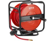 Furtun aer comprimat 30m, suport metalic, Yato - YT-24253