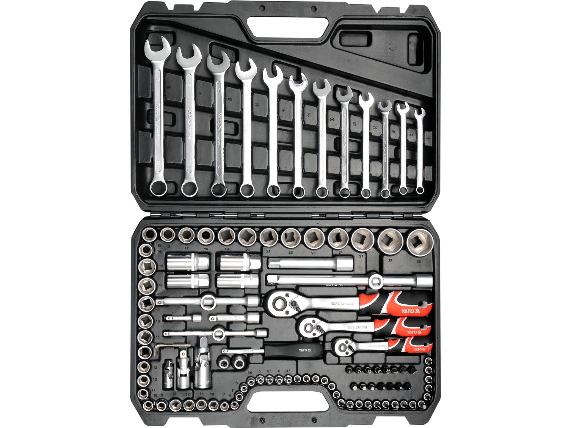 Trusa tubulare, 111 piese, Yato - YT-38831