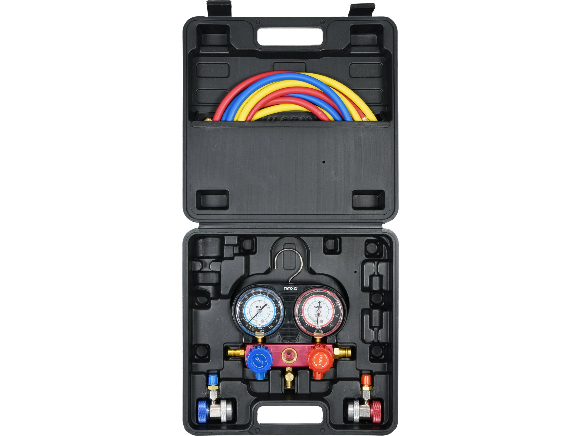 Set 6 piese pentru intretinerea sistemelor de aer condtionat, r-134a, Yato - YT-72990
