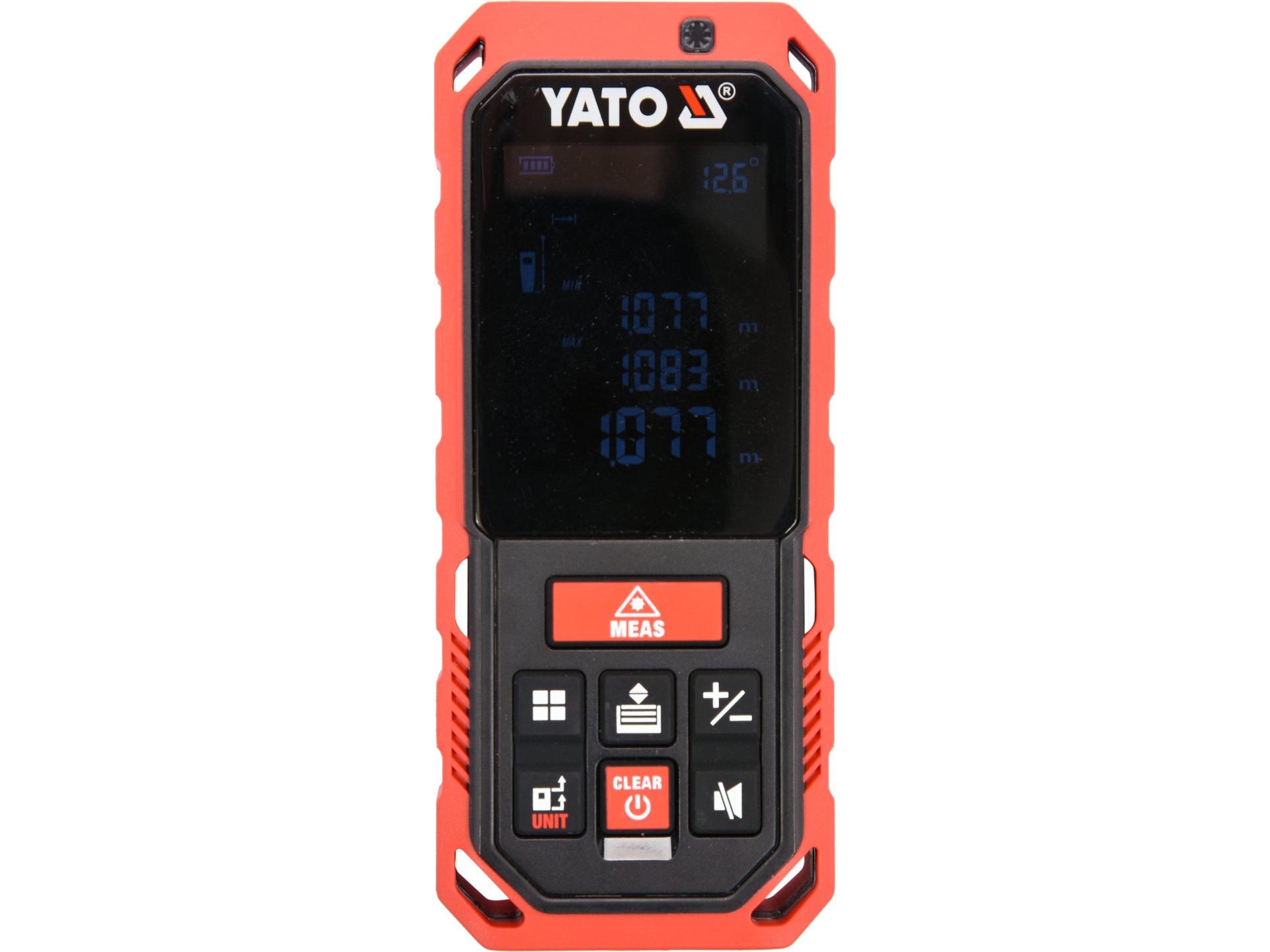 Telemetru cu laser, 0.2-40m, calcul suprafata si volum, Yato - YT-73126